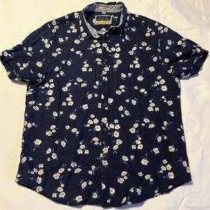 Denim & Flower Navy Floral Men's Shirt